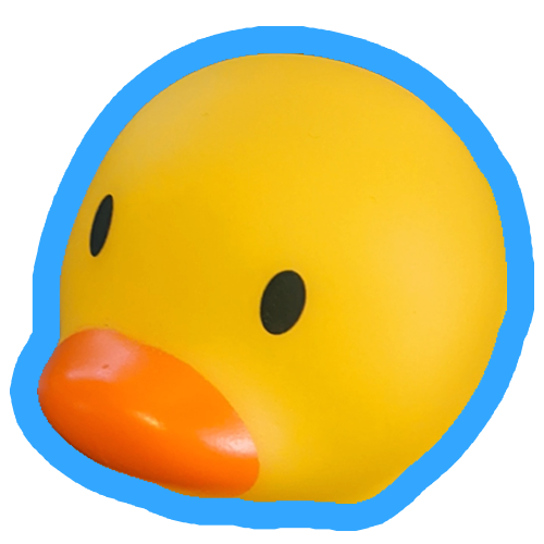 rubber duck head