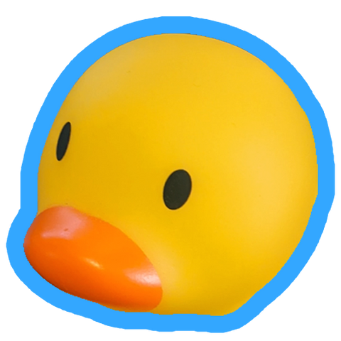 rubber duck head